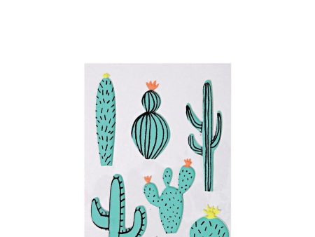 Cactus Puffy Stickers Online now