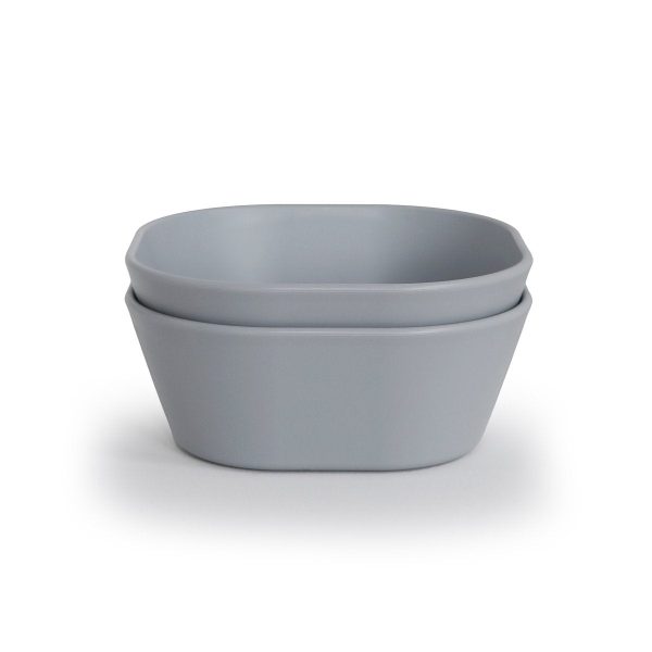 Square Dinnerware Bowl, Set of 2 (Cloud) on Sale