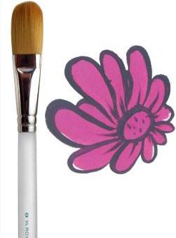 Aqualon 3 4  Body Filbert Brush (2950) Discount