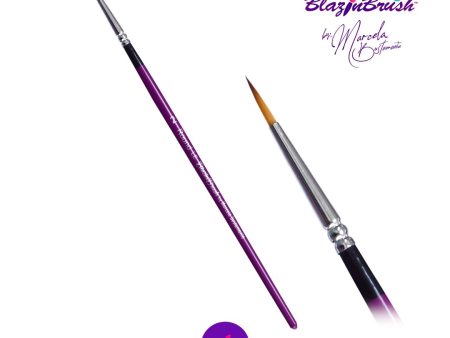 Blazin Brush Round #2 LE Brush by Marcela Bustamante Sale