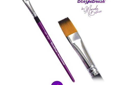 Blazin Brush Flat 1 2 Brush by Marcela Bustamante For Discount