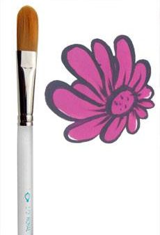 Aqualon 1 2  Filbert Brush (2950) on Sale