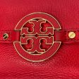 TORY BURCH Clutch Bag Leather RED TB CLUTCH PURSE Sale