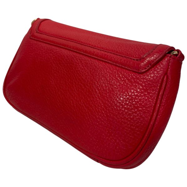 TORY BURCH Clutch Bag Leather RED TB CLUTCH PURSE Sale