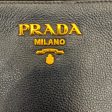 PRADA Hand Bag Leather NVY gold hardware Supply