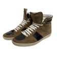 SAINT LAURENT Hi-Sneakers EU 45 BRW SL 10H SUEDE For Sale