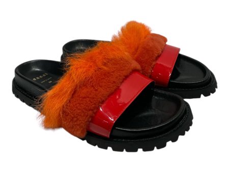 Sacai Sandals US 7 Leather BLK  Online now