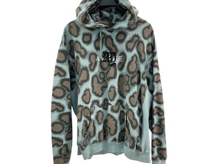 Awake NY Hoodie XL Animal Pattern Cotton BLU NY embroidered logo Discount