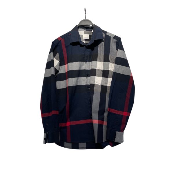 BURBERRY LS Shirt M Cotton MLT Plaid  Online Hot Sale