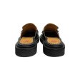 TOGA PULLA Flat Shoes EU 38 Faux Leather BLK Tassel mules(Includes Box) Online Sale