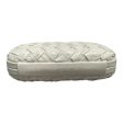 BOTTEGA VENETA Clutch Bag Leather WHT Knot on Sale