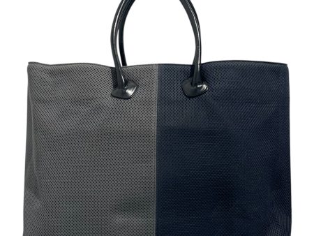 tricot COMME des GARCONS Tote Bag Navy  Online Hot Sale