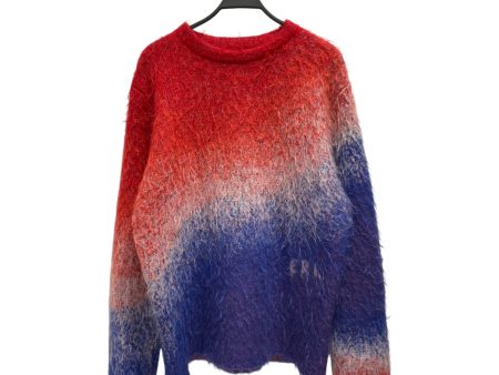 ERL Sweater L All Over Print Mohair MLT GRADIENT MOHAIR Hot on Sale