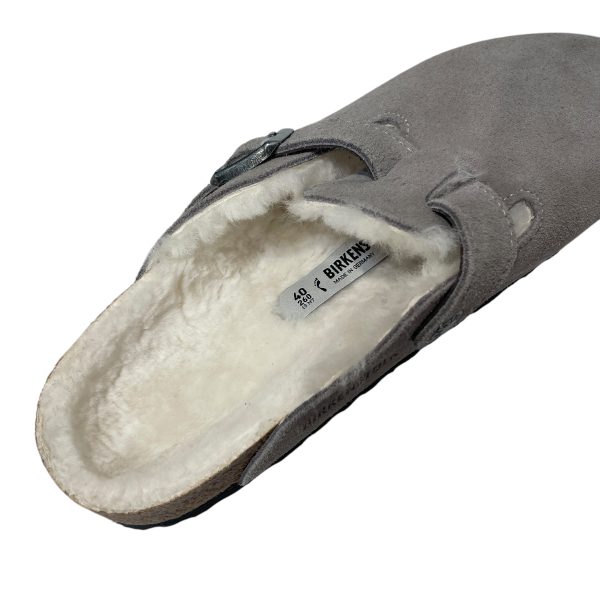 BIRKENSTOCK Sandals US 7 Suede SLV Slip-on  For Sale