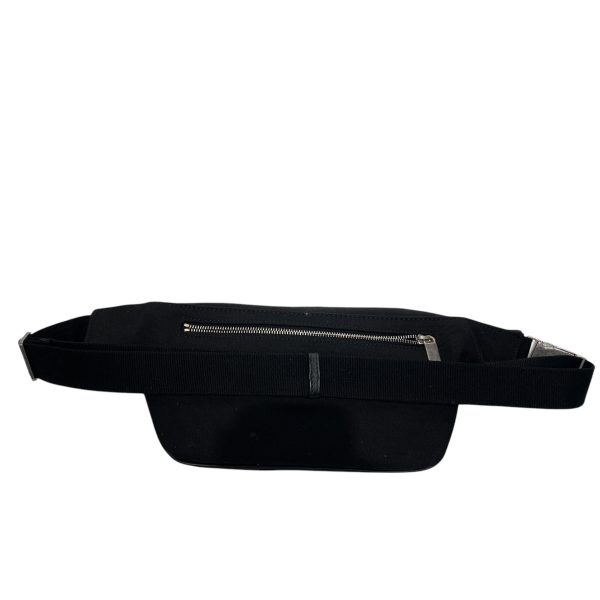 SAINT LAURENT Fanny Pack S Cotton BLK  Online now