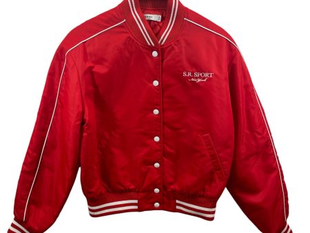 SPORTY&RICH Jacket S RED varsity jacket red white Online