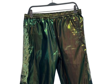 doublet Shorts M Polyester GRN IREDECENT GREEN SHORTS For Discount