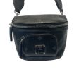 MCM Fanny Pack Monogram Leather BLK X-Mini Online Sale