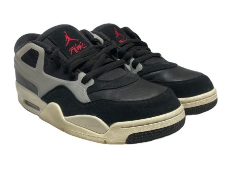 Jordan Low-Sneakers US 10 Leather BLK Air Jordan 4 RM Online Sale