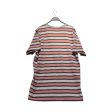 Supreme T-Shirt L Cotton PNK Stripe  Online Sale