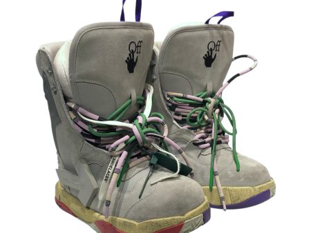 OFF-WHITE Boots EU 39 Suede GRY snowboard Cheap