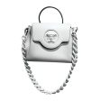 VERSACE Hand Bag Leather WHT TOP HANDLE BAG Online