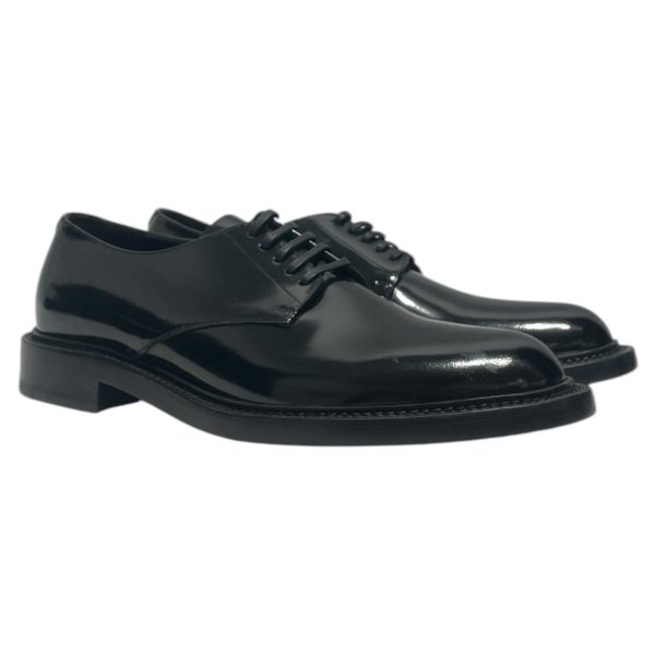 SAINT LAURENT Dress Shoes US 6.5 BLK leather derby Fashion