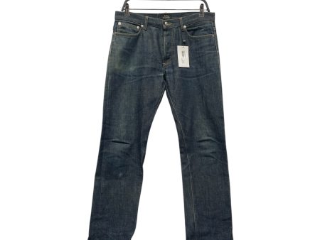 A.P.C. Straight Pants 30 Denim BLU  For Sale