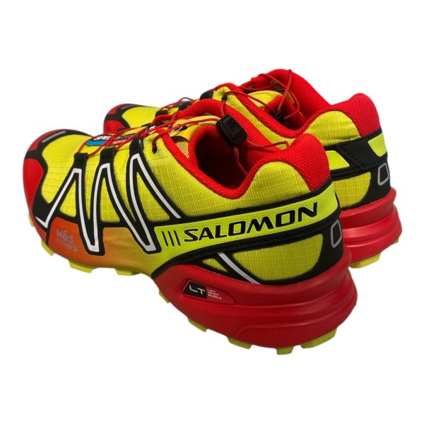 salomon Low-Sneakers US 9.5 Cotton MLT Canvas Printed Salomon NEON Online Hot Sale