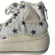 R13 Hi-Sneakers EU 42 Cotton WHT BLUE STARS For Cheap