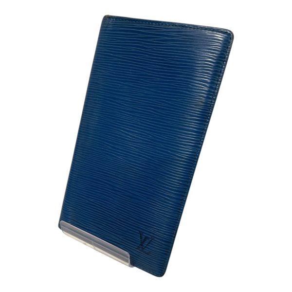 LOUIS VUITTON Bifold Wallet OS Leather BLU LONG BLUE EPI LEATHER Hot on Sale