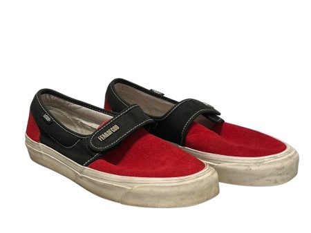 VANS FEAR OF GOD Low-Sneakers US 9 Cotton BRD fear of god 2017 slip on Hot on Sale