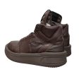 RICK OWENS DRKSHDW Hi-Sneakers US 7 Leather BRW A01290C Online Hot Sale