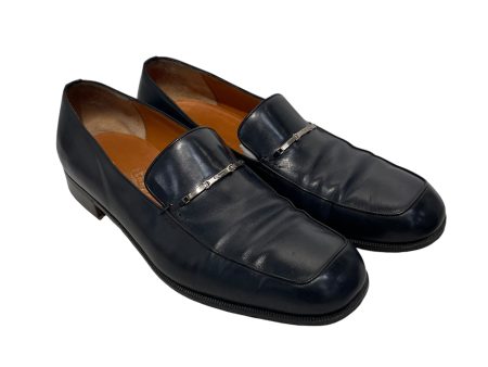 Salvatore Ferragamo Dress Shoes US 10.5 Leather BLK  Online Hot Sale