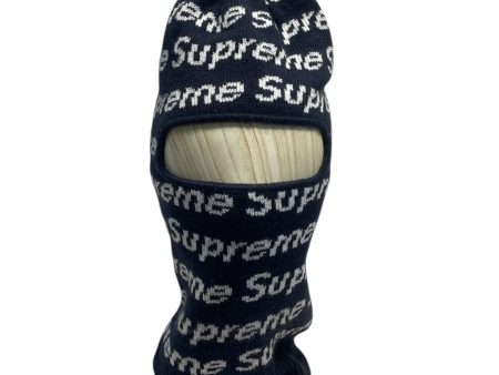 Supreme Headwear Cotton NVY SUPREME BALACAVA BLUE on Sale