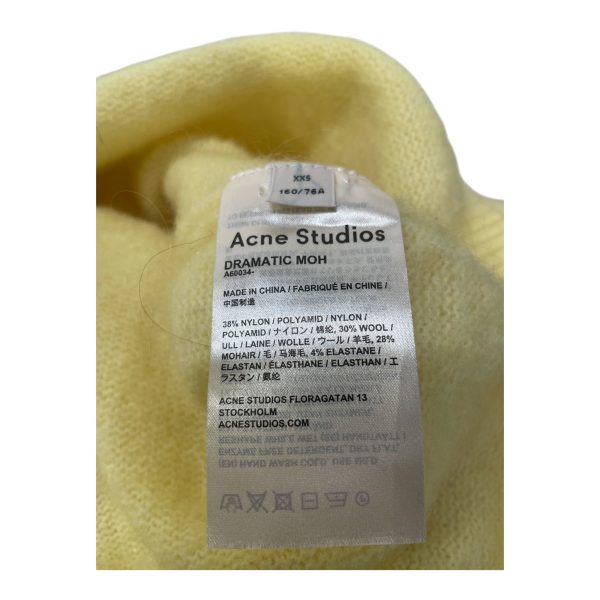 Acne Studios Sweater XXS Nylon YEL Pullover  Sale