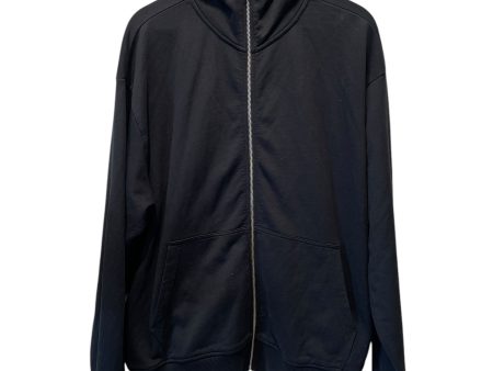 424(FourTwoFour) Zip Up Hoodie S Cotton BLK  Online Sale