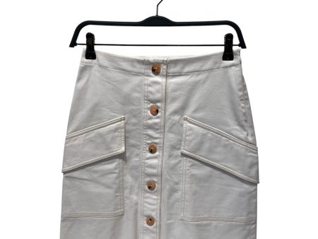 Acne Studios Skirt 34 Cotton WHT  Cheap