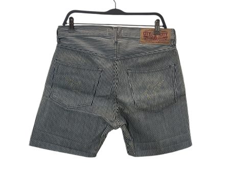 BAPE Shorts M Cotton NVY Stripe 03 5772 2524 Online Hot Sale