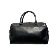 SAINT LAURENT Bag Leather BLK Duffel 2 Way For Sale