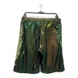 doublet Shorts M Polyester GRN IREDECENT GREEN SHORTS For Discount