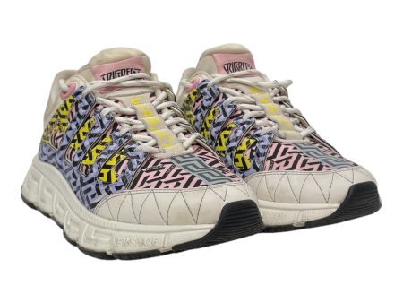 VERSACE Low-Sneakers EU 38 All Over Print MLT  Sale