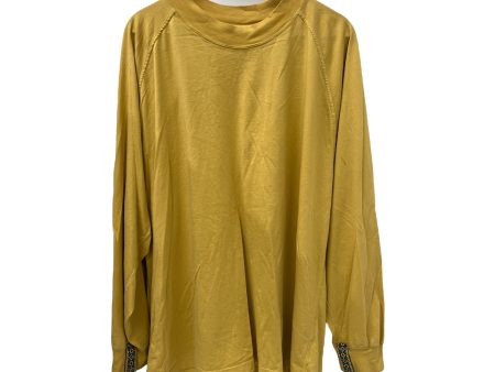 Acne Studios Bla Konst LS T-Shirt M Cotton YEL BLA KONST OVERSIZED L S For Discount