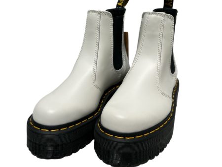 Dr.Martens Ankle Boots US 7 Leather WHT  Online Hot Sale