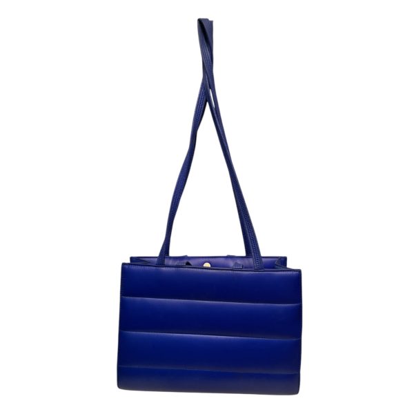 Telfar Cross Body Bag OS Nylon BLU Medium Painters Tape on Sale