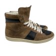 SAINT LAURENT Hi-Sneakers EU 45 BRW SL 10H SUEDE For Sale