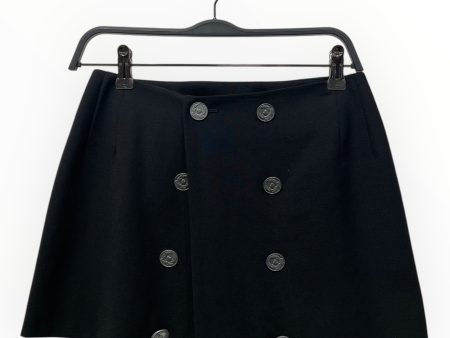 MOSCHINO Skirt 8 BLK heart buttons Online