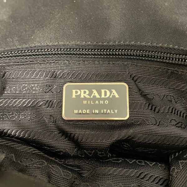 PRADA Bag S Cotton BLK 8D7KYCR Sale