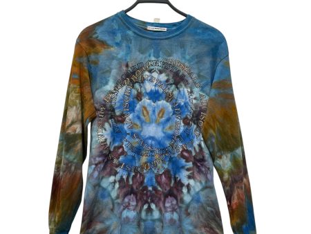 Advisory Board Crystals LS T-Shirt M Cotton MLT Graphic TIE-DYE MONOGRAM TEE on Sale