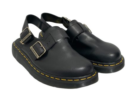 Dr.Martens Sandals US 6 Black Leather  For Cheap